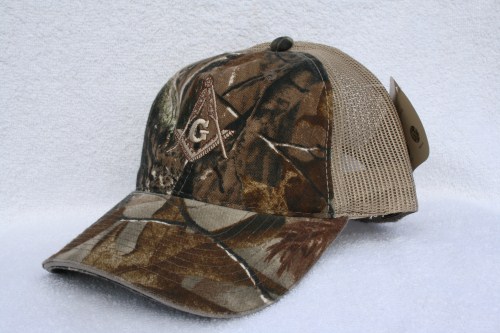 Masonic Master Mason REALTREE AP Tonal Hat|Cap|Lid