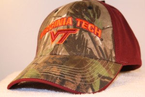 Virgina Tech Camo College Halfback Hat