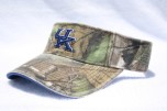 University of Kentucky SOLID MOSSY OAK Camo Visor