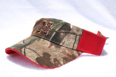 University of Nebraska Cornhuskers Camo Visor